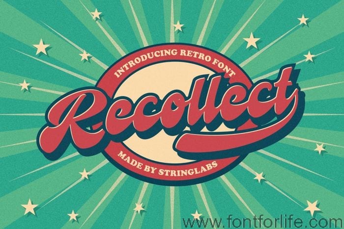 Recollect Font