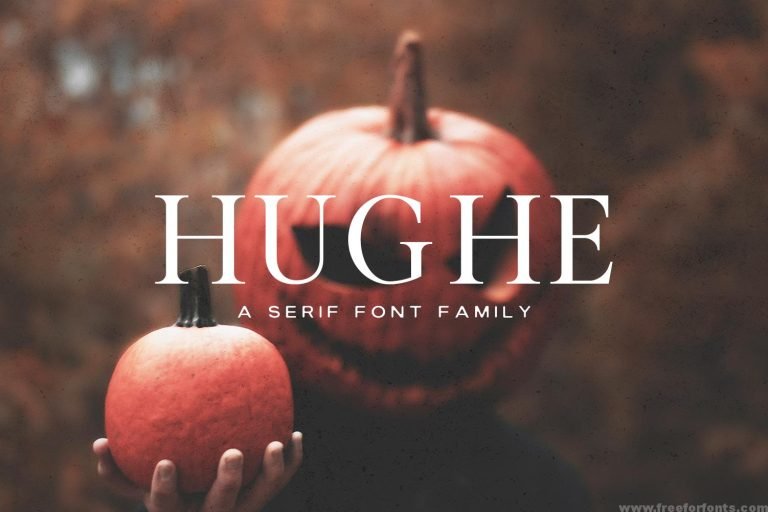 Hughe Serif Font Family