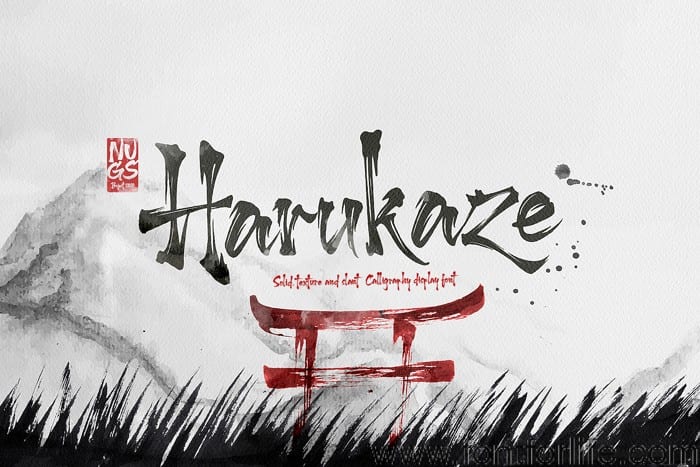 Harukaze Font