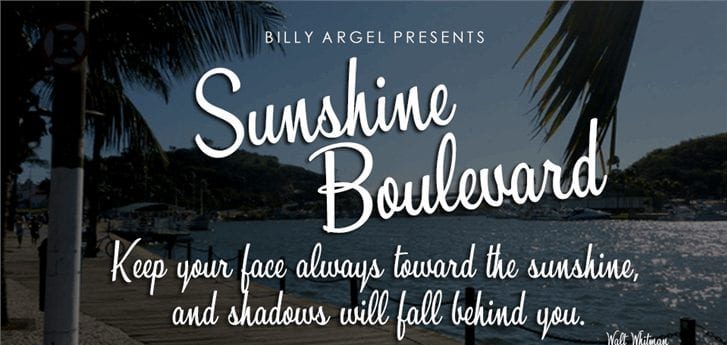 Sunshine Boulevard Personal Use font