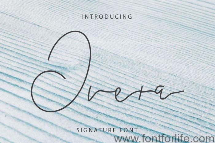 Overa Font