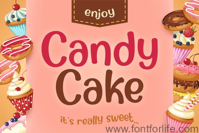 Candy Cake Font