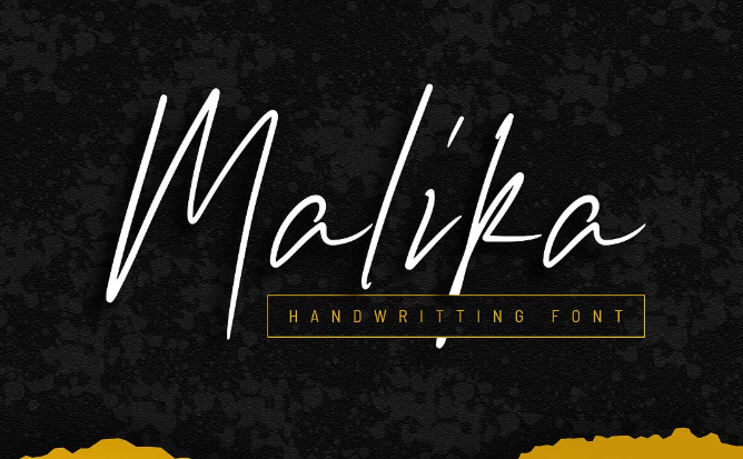 Malika – Font
