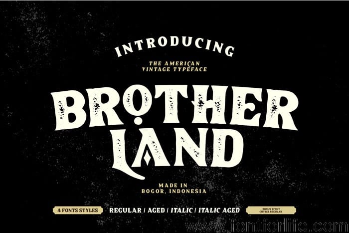 Brotherland Font