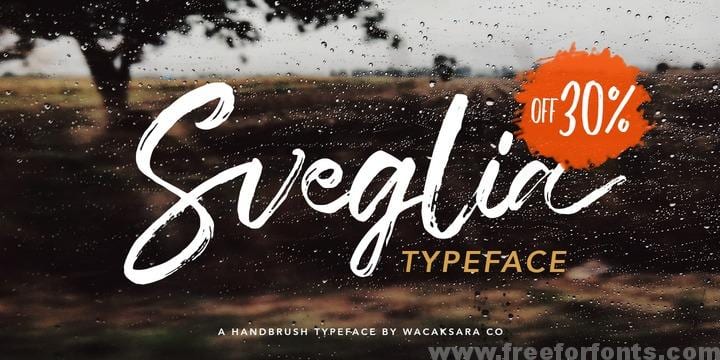Sveglia Font Family – 2 Fonts Free Download
