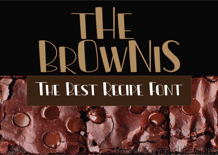 The Brownis Font