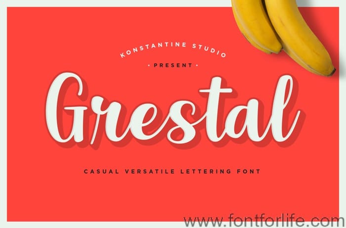 Grestal Script Font