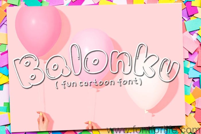 Balonku Font