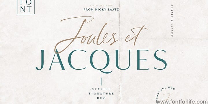 Joules et Jacques Fonts