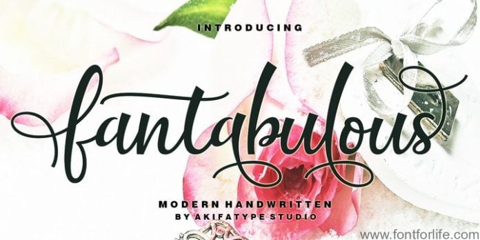 Fantabulous Script Font