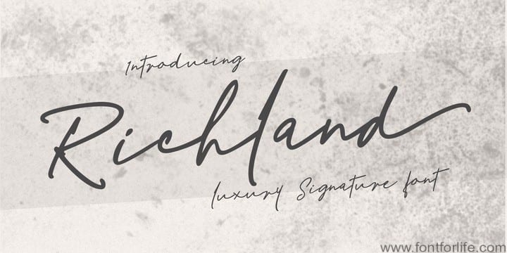 Richland Font