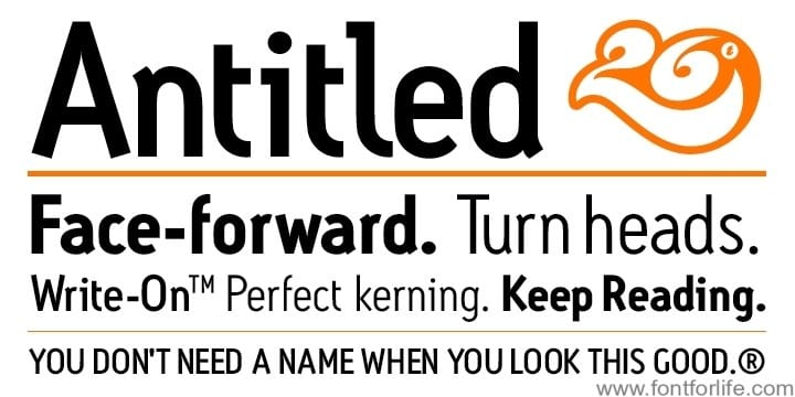 Antitled Font