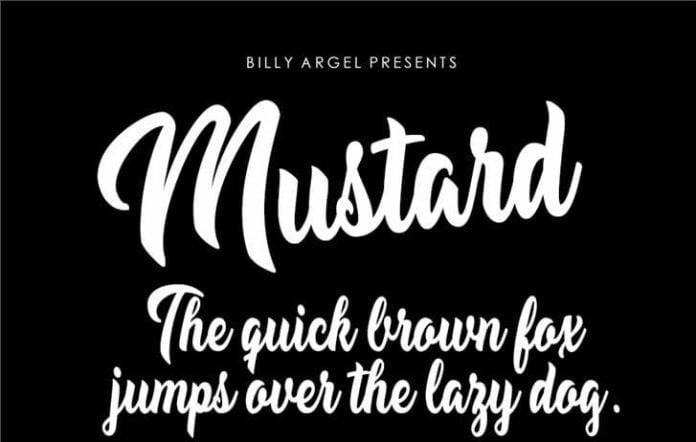 Mustard Personal Use font