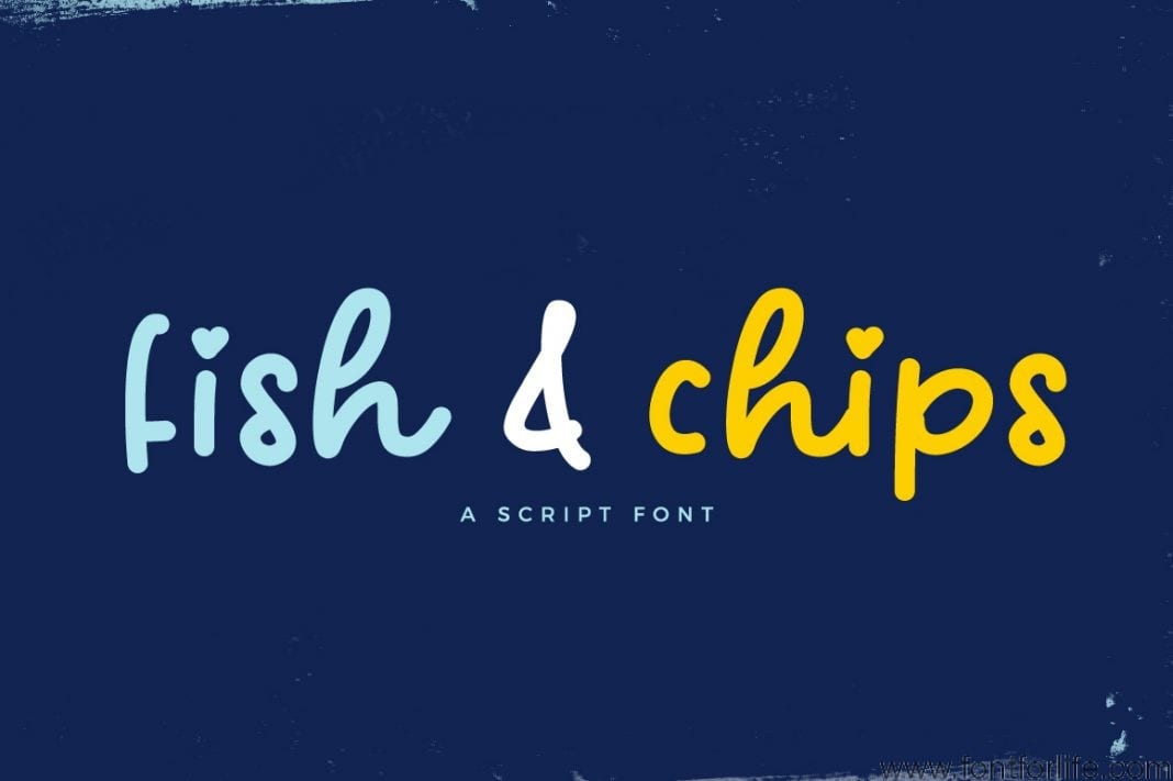 Fish and Chips Script Font