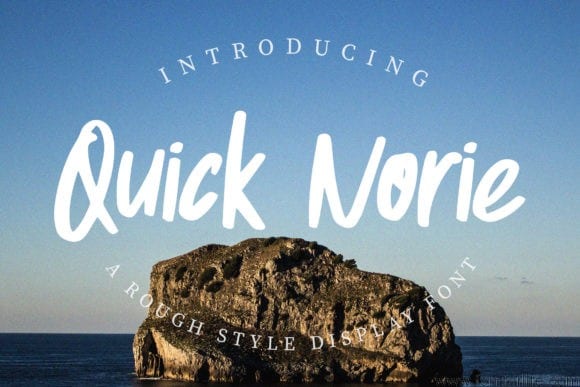 Quick Norie Font