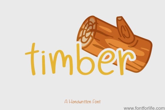 Timber Font