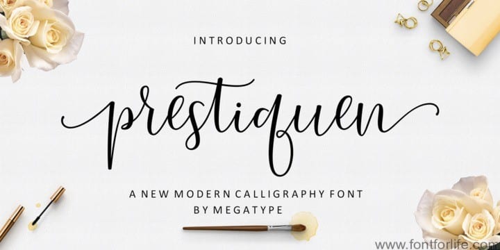 Prestiquen Script Font