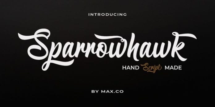 Sparrowhawk Script Font