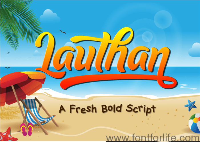 Lauthan Font