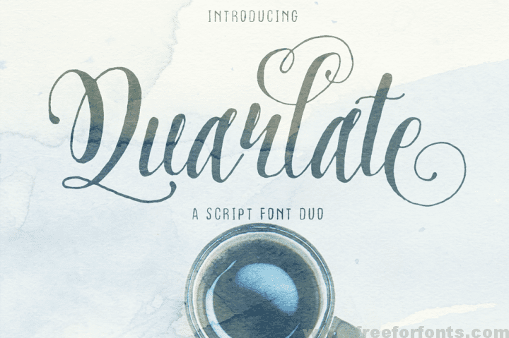 Quarlate Font Duo