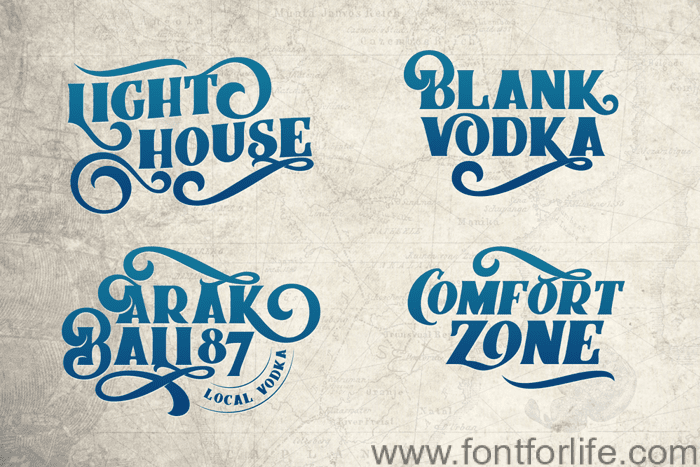 Braton Composer Stamp Rough Font