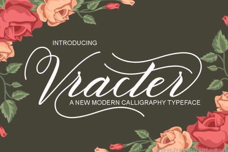 Vracter Script Font Free Download