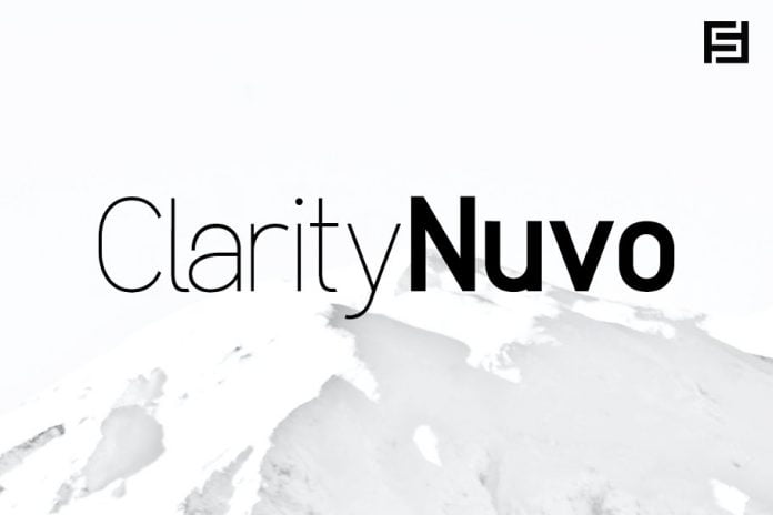Clarity Nuvo - Clean Modern Typeface