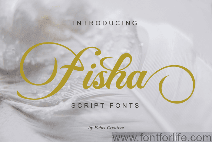 Fisha Script Font