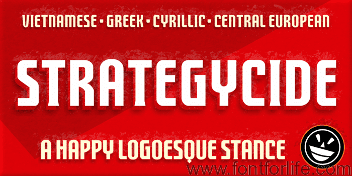 FTY STRATEGYCIDE NCV Font