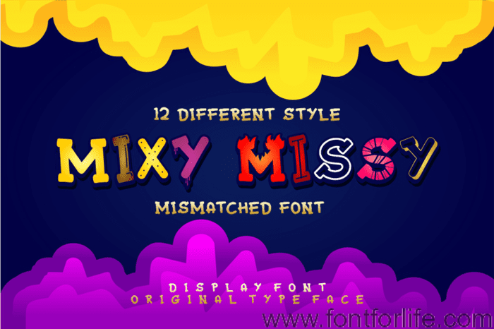 Mixy Missy Font