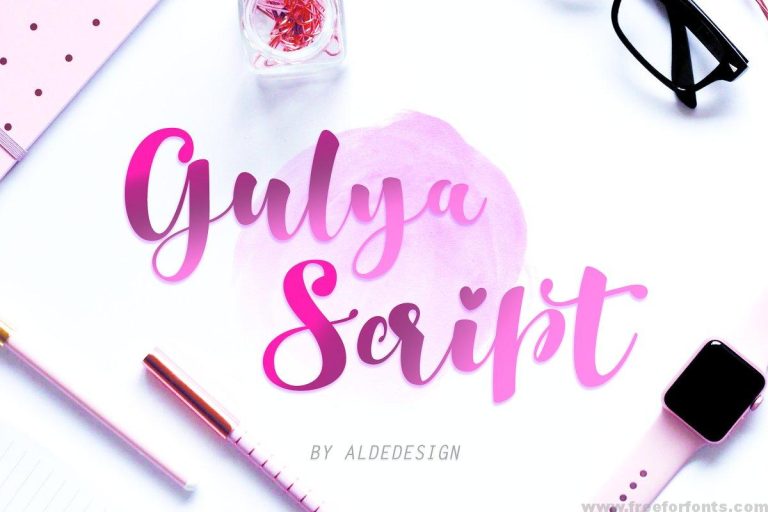 Gulya Script Font Free Download