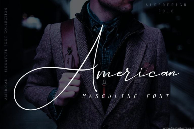 American Signature Font Free Download