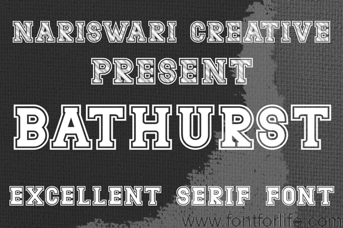 Bathurst Font