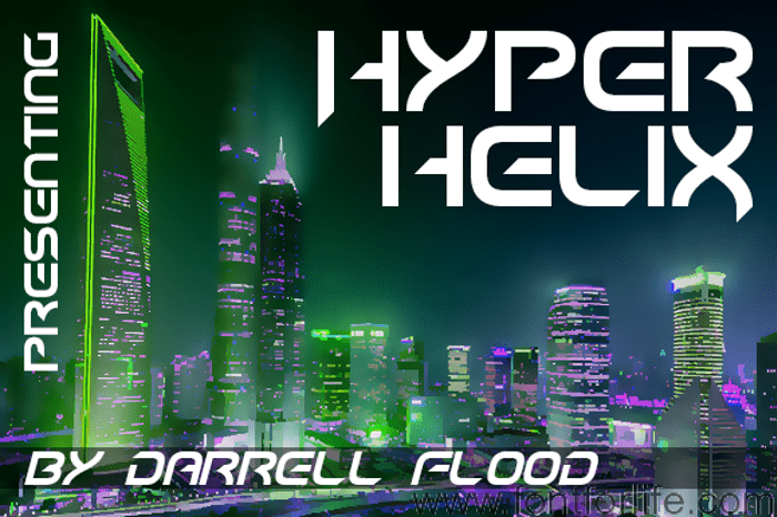 Hyper heliX Font