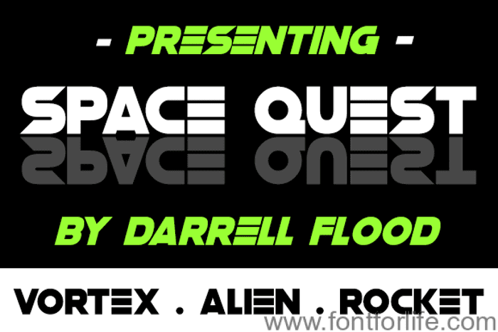 Space Quest Font