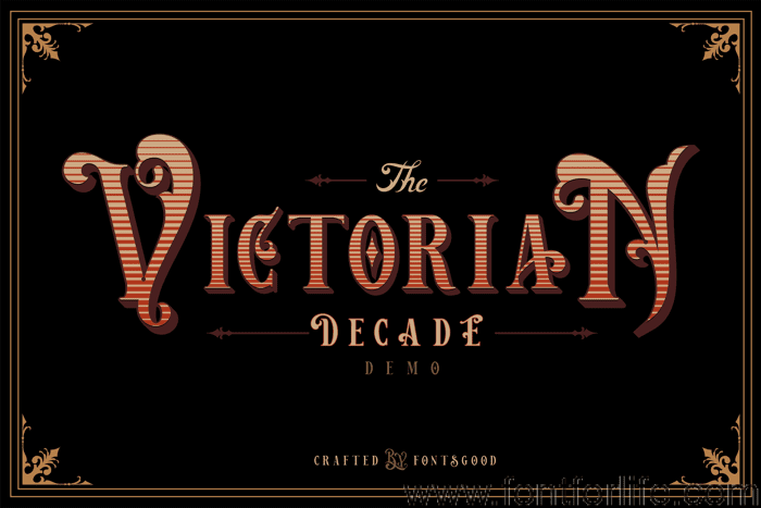 Victorian Decade Font