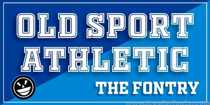 OLD SPORT ATHLETIC font