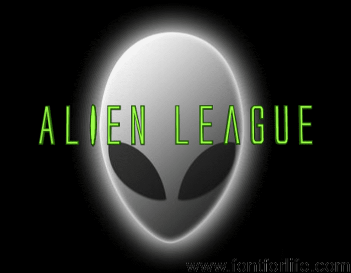 Alien League Font