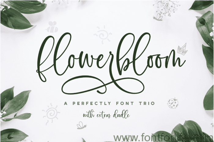 Flowerbloom Font