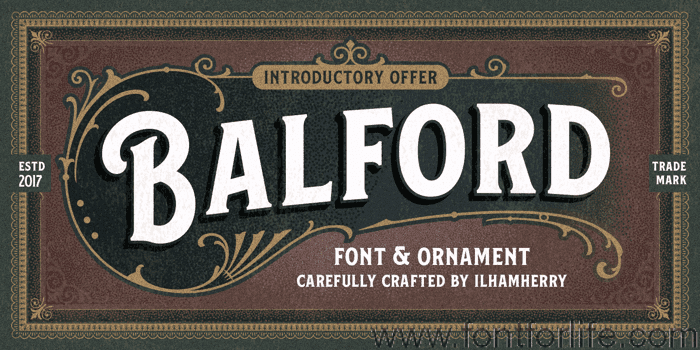 Balford Font