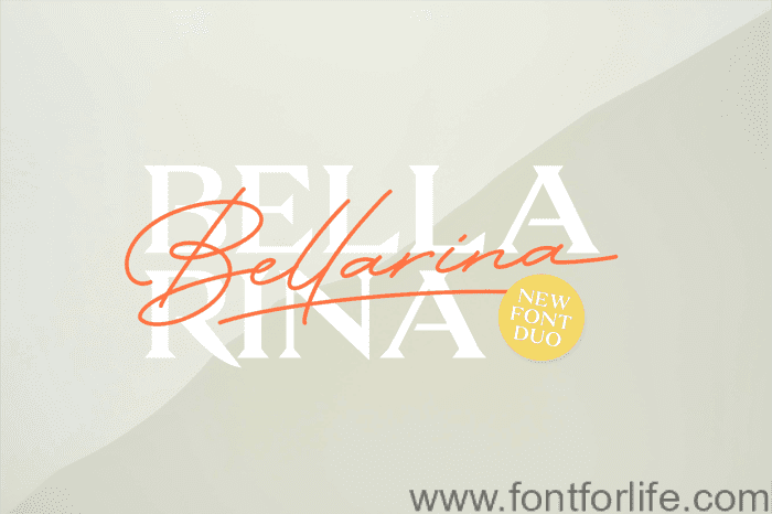 Bellarina Font