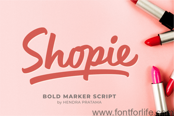 Shopie Font