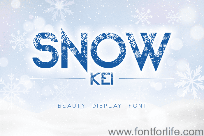 Snow Kei Font