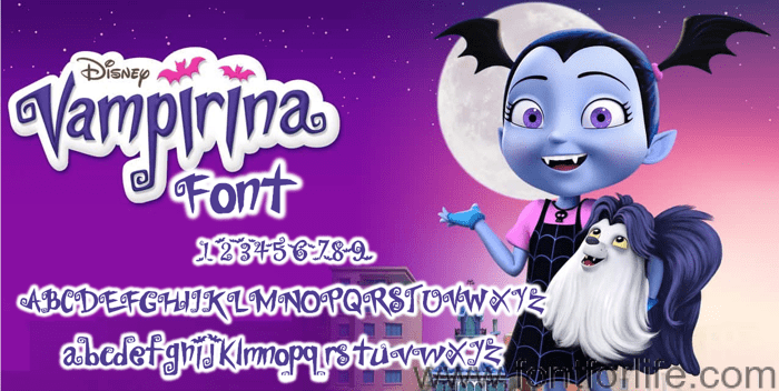 Vampirina Font