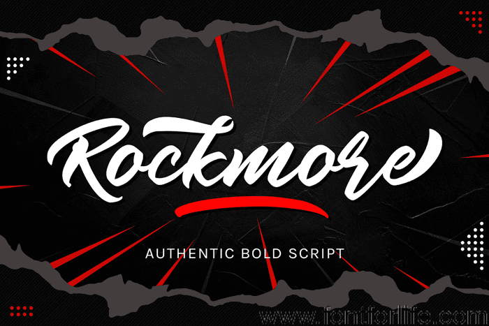 Rockmore Font