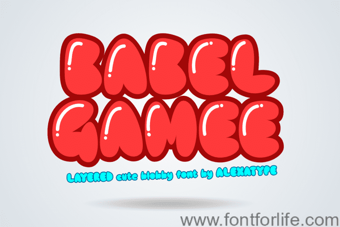 BABEL GAMEE Font