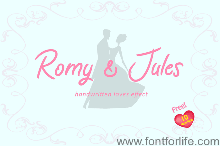 Romy & Jules Font