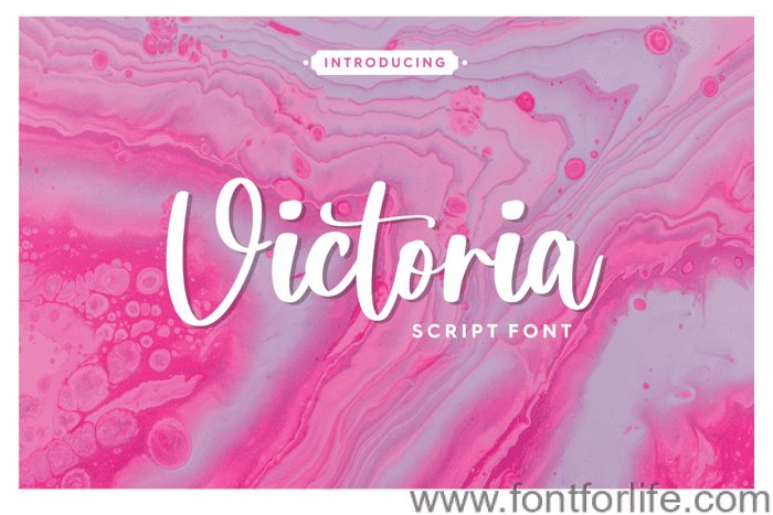 Victoria Font