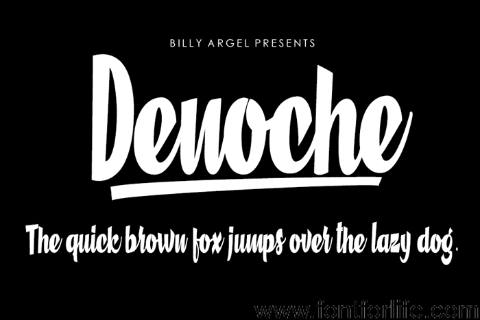 Denoche Font