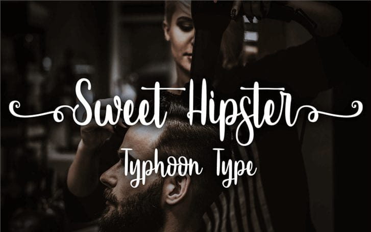 Sweet Hipster font